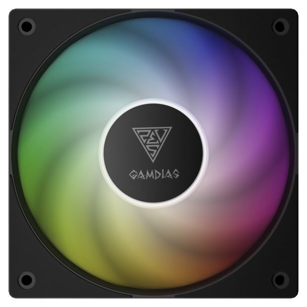 Anúncio: COOLER FAN GAMDIAS NOTUS M1-1201 ARGB PWM BLACK 1 FAN