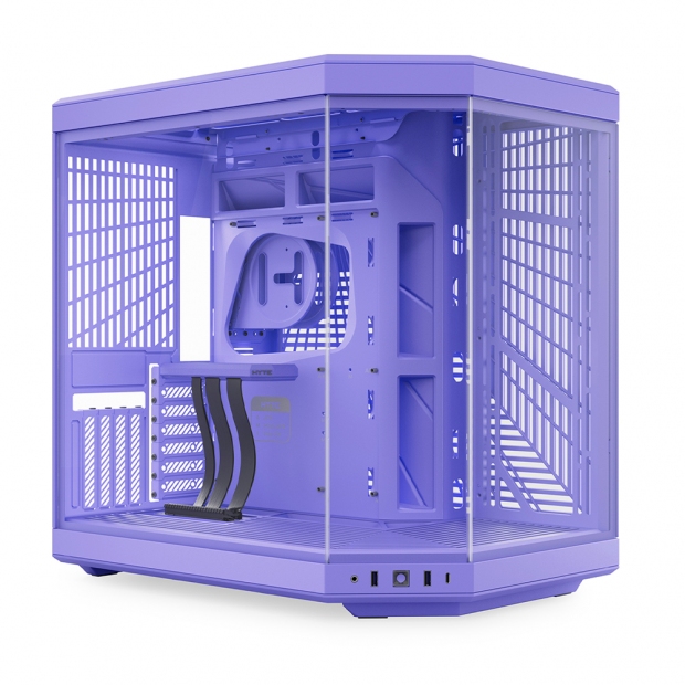 Anúncio: Gabinete Gamer HYTE Y70 Aquário Mid Tower E-ATX Vidro Temperado Frontal Lateral CS-HYTE-Y70-TM Taro Milk Roxo