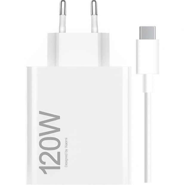 Anúncio: CARREGADOR XIAOMI 120W C/CABO CHARGING COMBO WHITE USB-A MDY-14-EE BHR9462EU