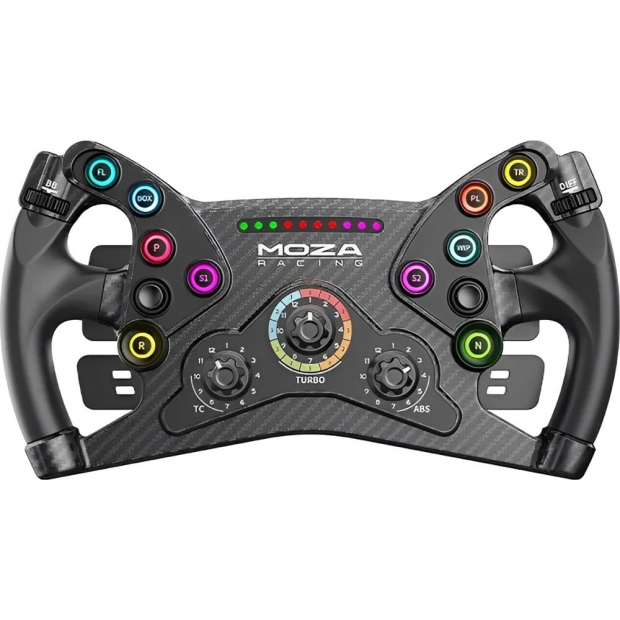 Anúncio: Volante Moza KS Steering Wheel GM-RS047 para Bases Moza R3, R5, R9, R12, R16, R21 e R25, Preto