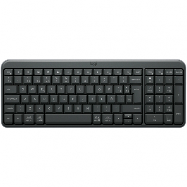 Anúncio: TECLADO LOGITECH K250 WIRELESS 920-013445 GRAPH SP GRAPHITE ESPANH