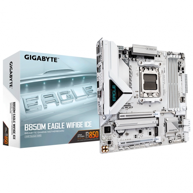 Anúncio: MB AM5 GIGABYTE B850M EAGLE WIFI6E ICE DDR5/M.2/HD