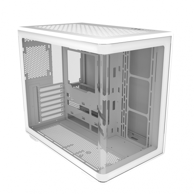 Anúncio: Gabinete Gamer, Aquario, Cooler Master Elite 600 E600-WGNN-S00, Mid Tower, ATX, Frontal e Lateral Vidro Temperado, Sem Fans, Branco