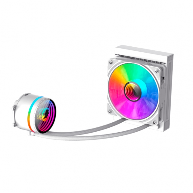 Anúncio: COOLER CPU GAMEMAX ICEBURG LIQUID 120 RGB WHITE *G