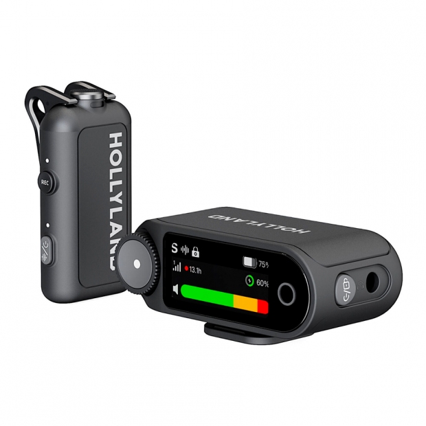 Anúncio: Microfone Sem Fio Hollyland LARK MAX 2 Solo 1RX + 1TX Float Cancelamento de Ruído por IA Space Gray