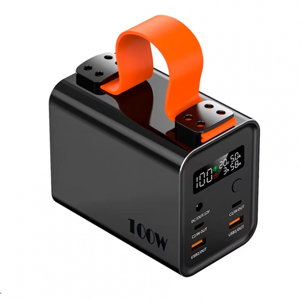 Anúncio: CARREGADOR PORT. POWER BANK M6-PD100W BLACK 60.000 MAH