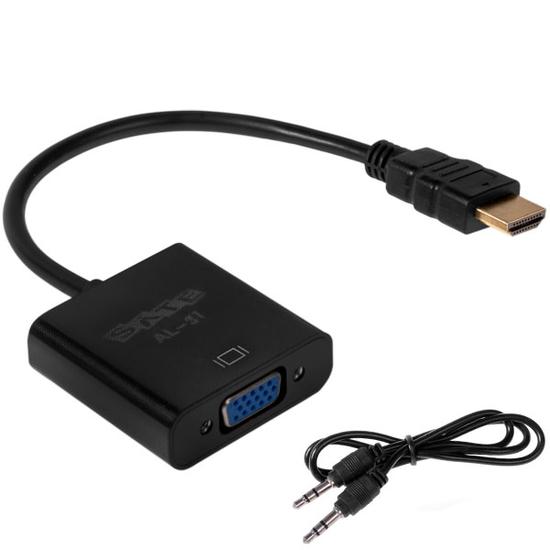 Anúncio: ADAPTADOR HDMI P/ VGA SATE AL-31 COM AUDIO