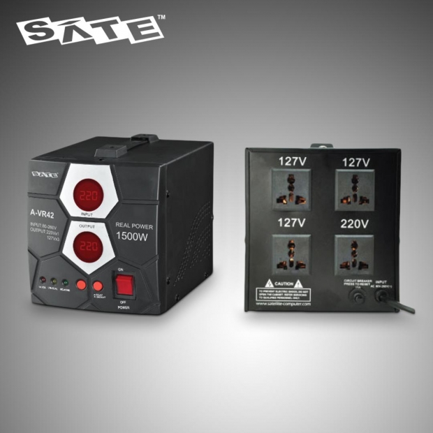 Anúncio: ESTABILIZADOR DE VOLTAGEM SATE A-VR42 1500W BIVOLT