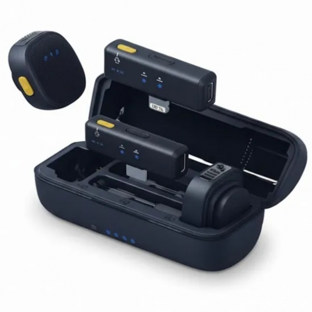 Anúncio: MICROFONE SATE A-MK204 LIGHTNING + USB-C PRETO