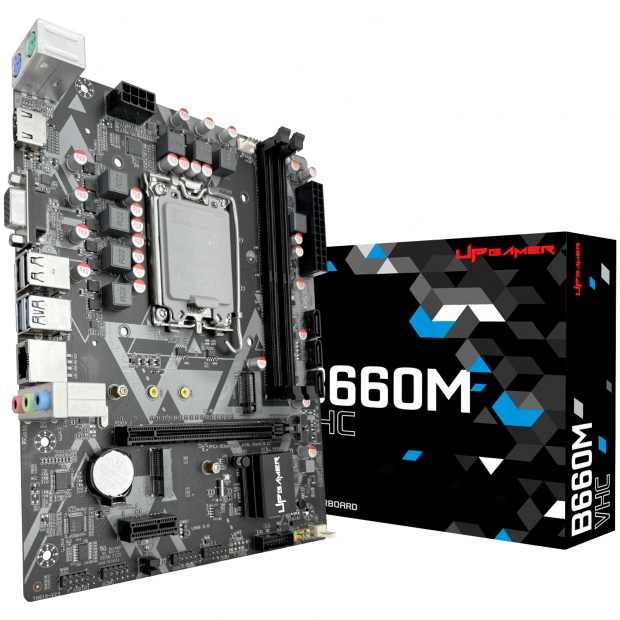 Anúncio: Placa Mãe UP Gamer B660M-VHC, Intel LGA 1700, m-ATX, DDR4, M.2 NVMe, UPG-B660M-VHC