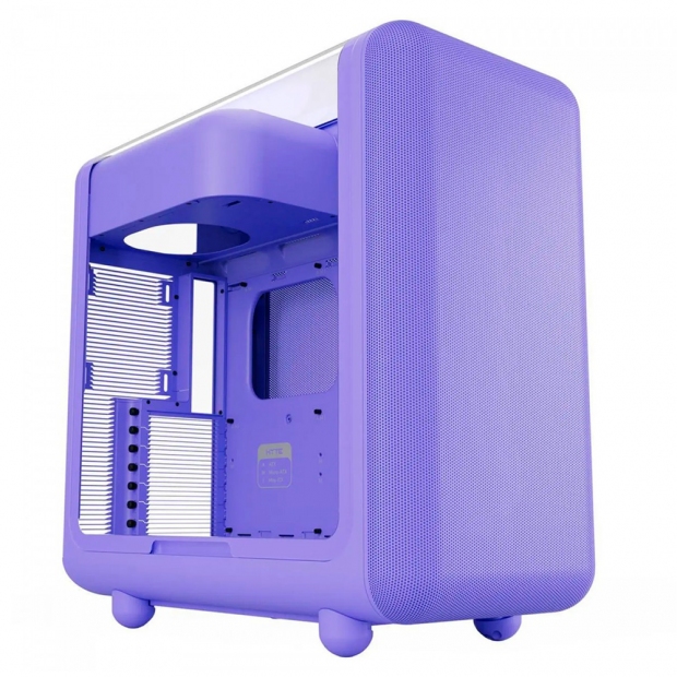 Anúncio: Gabinete Hyte X50 Taro Milk, CS-HYTE-X50G-TM , Mid Tower, ATX, Sem Fans, Purple/Roxo