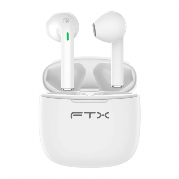 Anúncio: FONE EAR FTX E26P-WH BT/MIC/TWS/TOUCH/IPX6 WHITE 124542