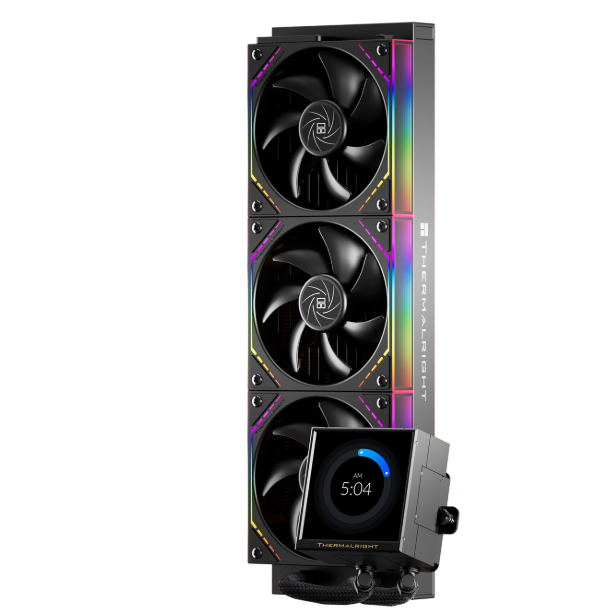 Anúncio: Water Cooler CPU Thermalright Peerless Vision 360 ARGB BLACK, Liquid, Preto, 360MM, Intel 115X/1200/1700/1851/2011/2066, AMD AM4/AM5