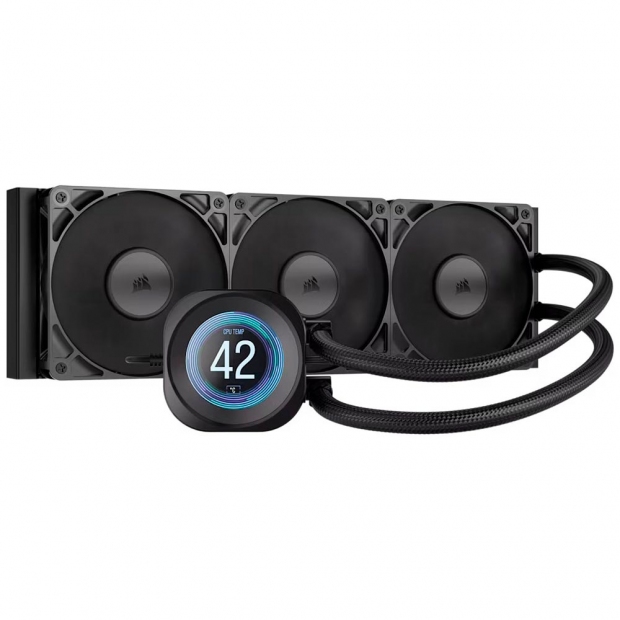 Anúncio: COOLER WATER CORSAIR NAUTILUS 360 RS LCD PRETO *G CW-9061033-WW