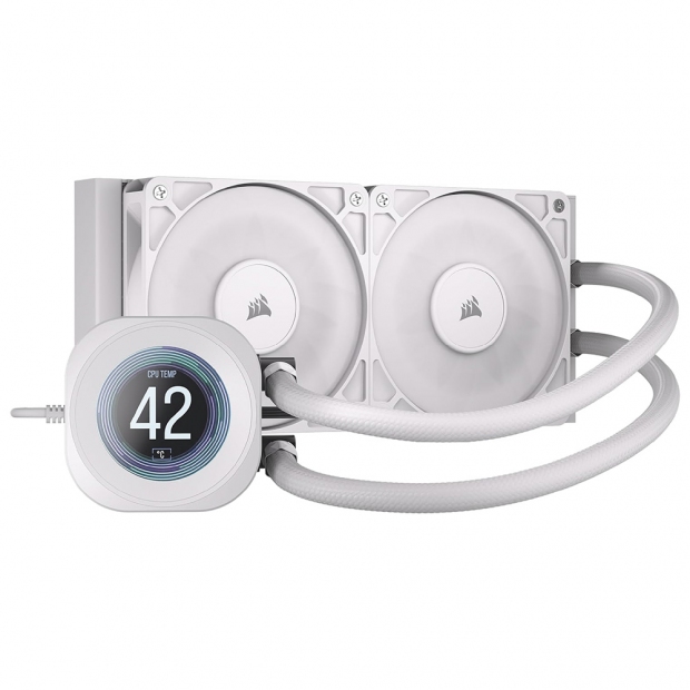 Anúncio: WATER COOLER CORSAIR NAUTILUS 240 RS LCD BRANCO *G CW-9061032-WW