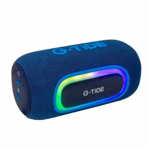 Anúncio: CAIXA DE SOM G-TIDE SV80 BLUETOOTH/AUX/USB BLUE