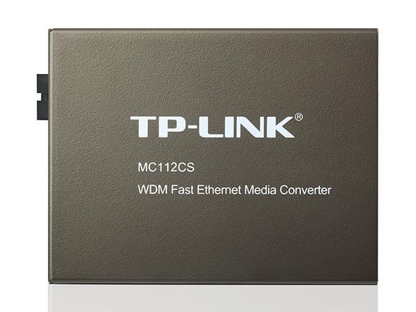 Anúncio: CONVERSOR DE MIDIA TP-LINK MC112CS WDM 10/100MBPS