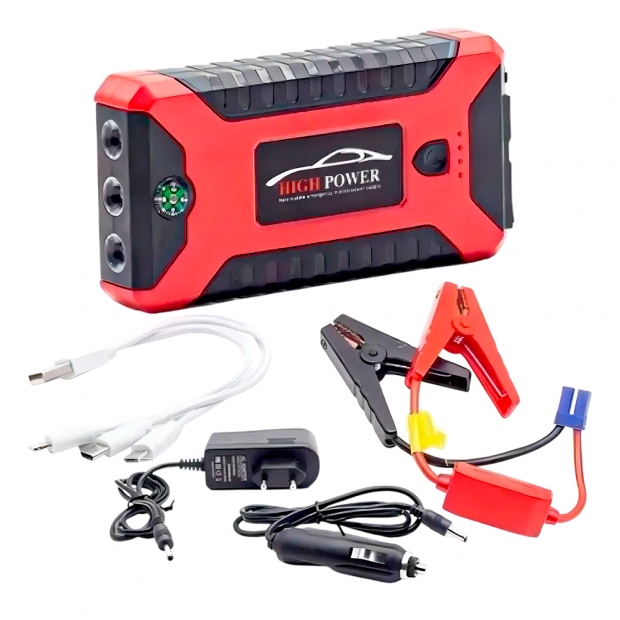 Anúncio: CARREGADOR AUX. DE PARTIDA GLQ T17B 20000MAH BLACK/RED