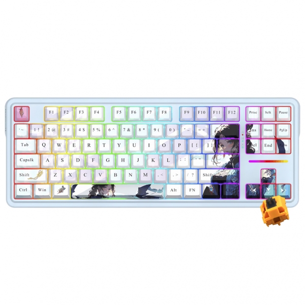 Anúncio: TECLADO REDRAGON K728AK-RGB-PRO ANTONIUM PRO USA 124047-4