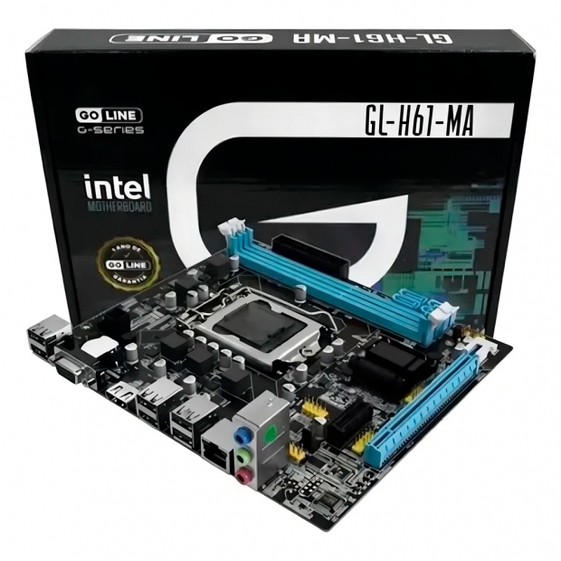 Anúncio: MB 1155 GOLINE H61M-G DDR3 HDMI/VGA/M.2/USB2.0