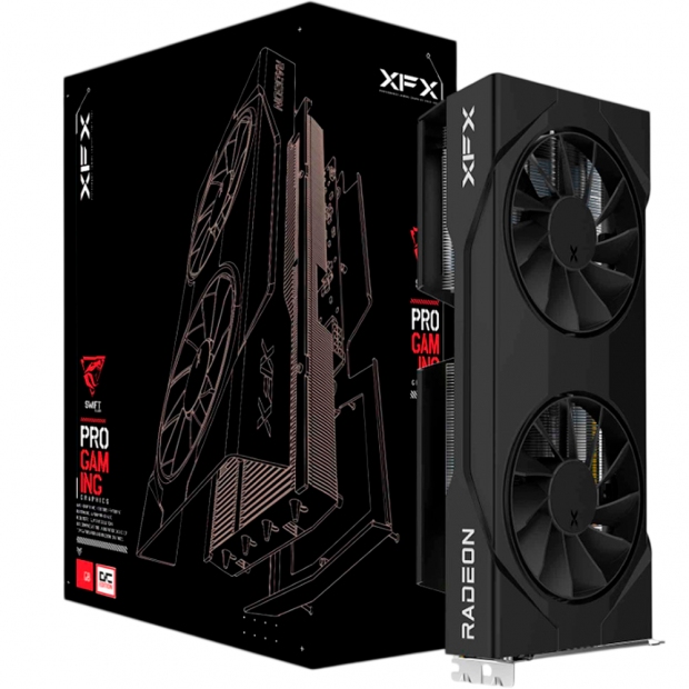 Anúncio: VGA RX9060XT 16GB XFX SWIFT DUAL OC RX-96TSW16BQ RX-96TSW16BQ