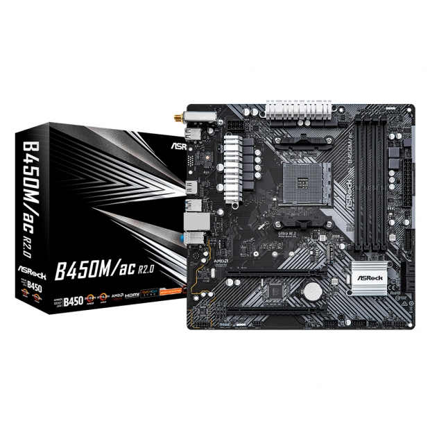 Anúncio: MB AM4 ASROCK B450M/AC R2.0 DDR4 HDMI/USB3.2
