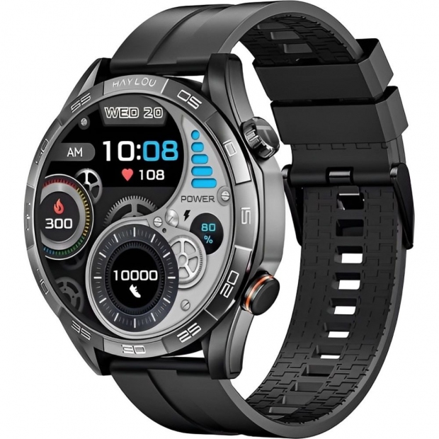 Anúncio: RELOGIO SMART HAYLOU SOLAR 5 HF004 LS20 BLACK + PULSEIRA