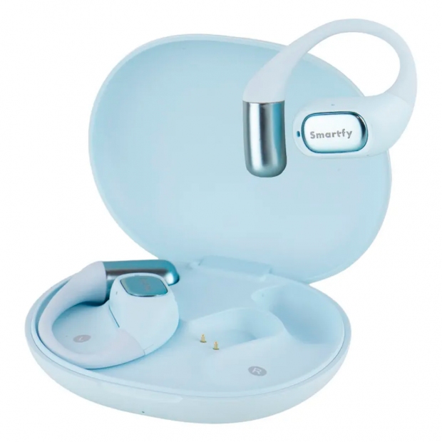 Anúncio: FONE EAR SMARTFY FS13BL BLUETH SKY BLUE TRUE WIRELESS CAJA CELESTE