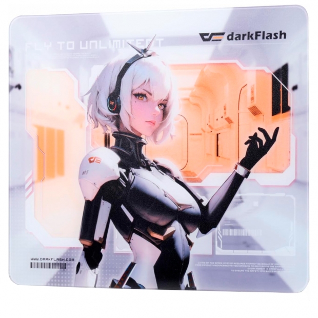 Anúncio: MOUSEPAD DARKFLASH DMP350 GLASS (CYBER CARTON)