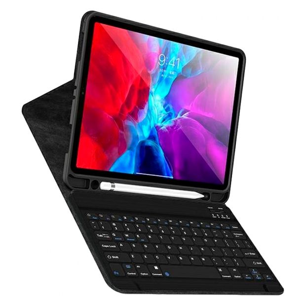 Anúncio: CAPA P/ IPAD USAMS SMART KEYBOARD 7/8/9TH 10.2 BLK BLACK