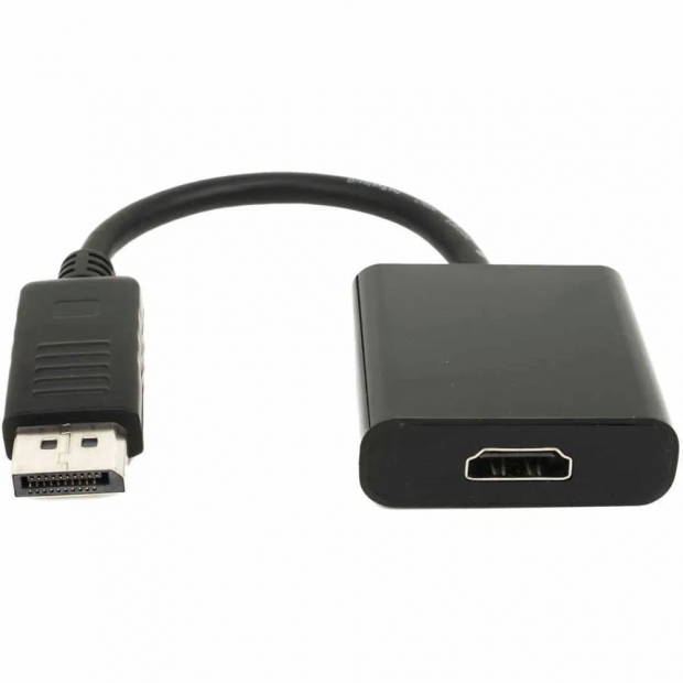 Anúncio: ADAPTADOR DISPLAYPORT P/ HDMI PRETO DISPLA MACHO HDMI FEMEA