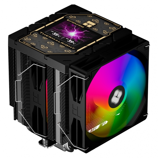 Anúncio: COOLER CPU THERMALRIGHT PEERLES ASSA. 120 VISION B ARGB/BLACK