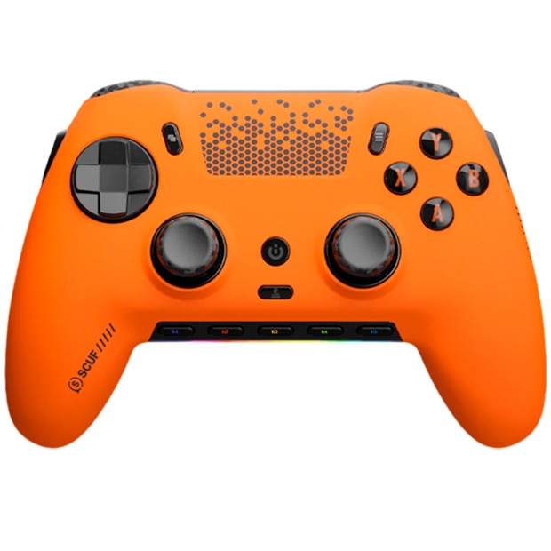 Anúncio: CONTROLE GAMER SCUF ENVISION PRO  P/PC BT/ORANGE