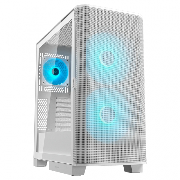 Anúncio: GABINETE COUGAR AIRFACE FLO RGB 3FAN MESH WHITE