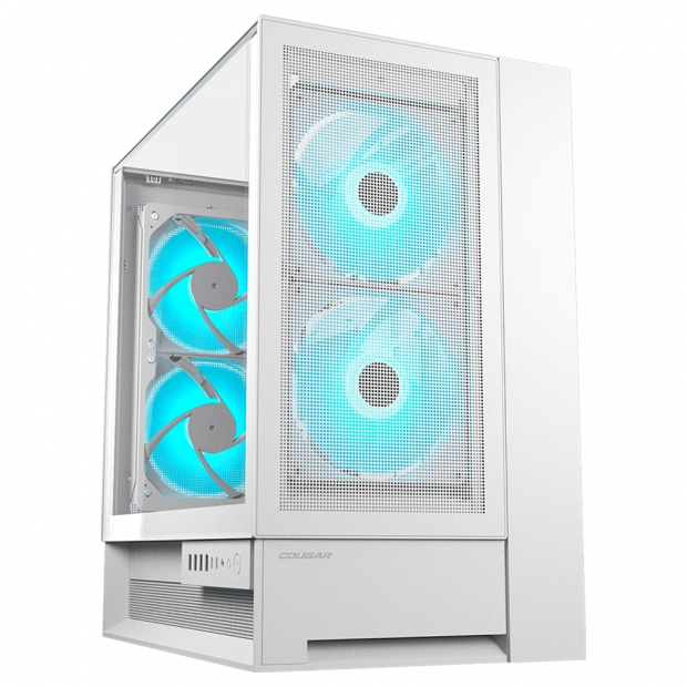 Anúncio: GABINETE COUGAR OMNYX ARGB MID-TOWER 4 FAN WHITE