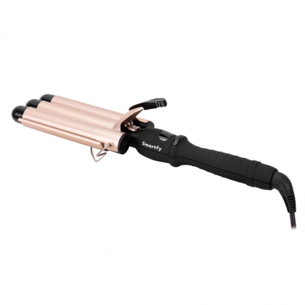 Anúncio: MODELADOR DE CABELO SMARTFY MC01G BIVOLT BLK/GOLD