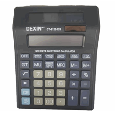 Anúncio: CALCULADORA DEXIN BST GT-8122-120 DOBLE PANTALLA BLACK