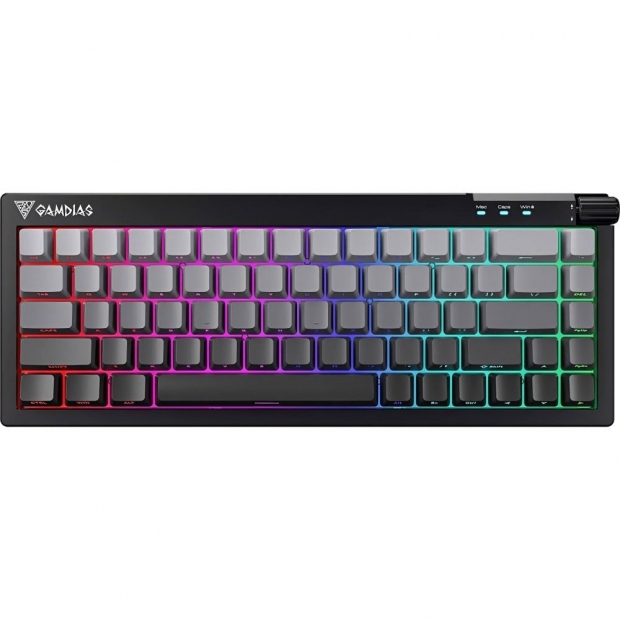 Anúncio: TECLADO GAMDIAS HERMES E8 RGB MEC. WIRED BLACK USA