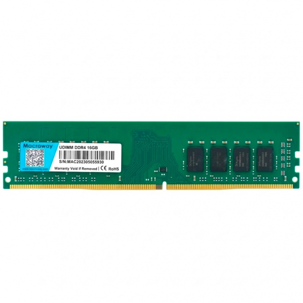 Anúncio: MEM DDR4 16GB 2400 MACROWAY LO-DIMM