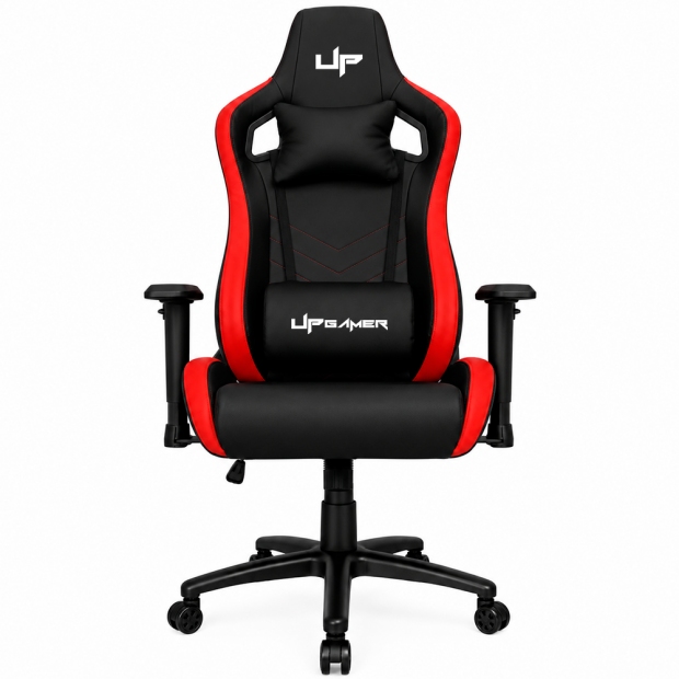 Anúncio: Cadeira Gamer UP Gamer RT0951BKRD, PVC Algodão Base em Metal Reclinável Até 120kg, Preto e Vermelho