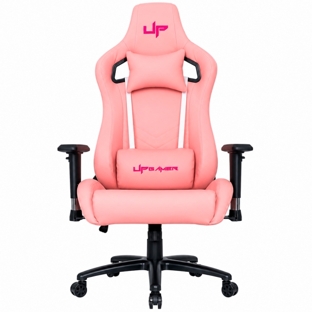 Anúncio: Cadeira Gamer UP Gamer RT0951PK, PVC Algodão Base em Metal Reclinável Até 120kg, Rosa