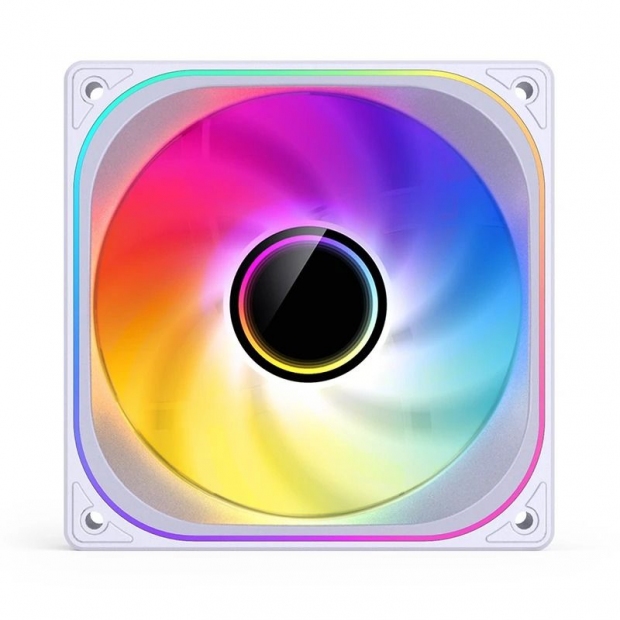 Anúncio: COOLER FAN JONSBO ZB-120W WHITE ARGB 120MM*G
