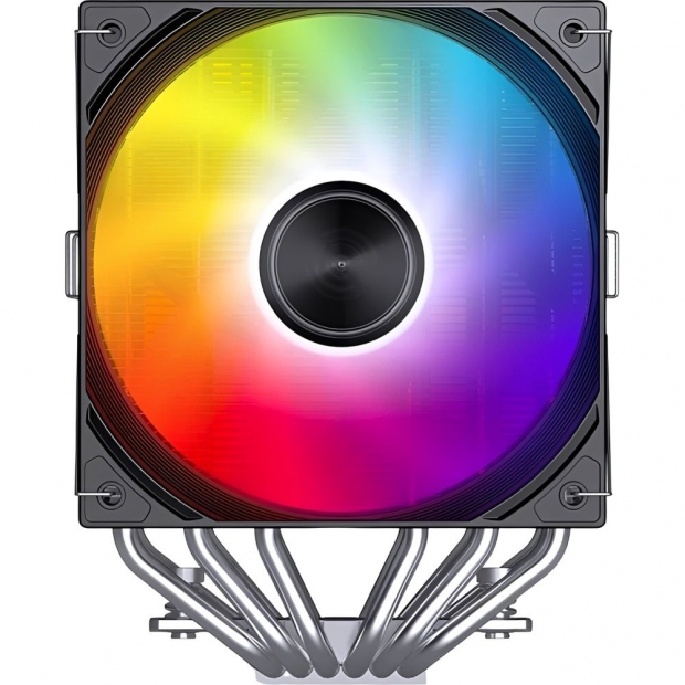 Anúncio: COOLER CPU JONSBO CA80 ARGB 120MM BLACK DUAL-TOW*G DUAL-TOWER