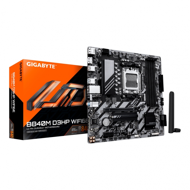 Anúncio: MB AM5 GIGABYTE B840M D3HP WIFI6E DDR5/HDMI/DP/M.2