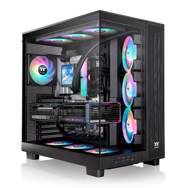 Anúncio: GABINETE THERMALTAKE VIEW 380 XL TG ARGB BLACK CA-11E-00M1WN-0