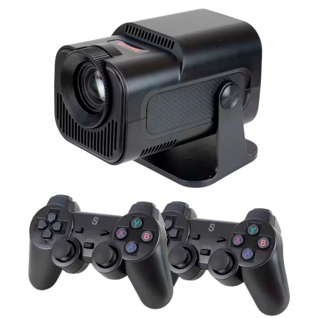 Anúncio: PROJETOR SMARTFY PG02B GAME/2CONTROL ANDROID/4K/HD PG02B