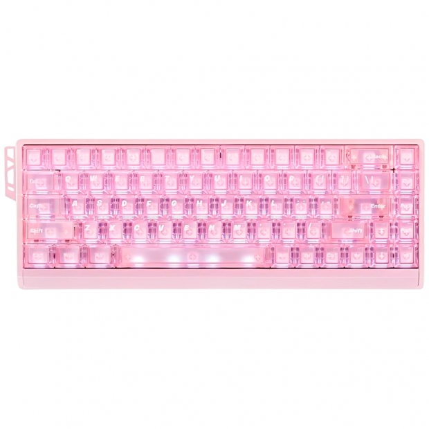 Anúncio: TECLADO ATK 68RX MEC. C/ CABO USB-C 68% 8K PINK