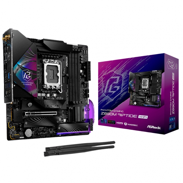 Anúncio: MB 1851 ASROCK Z890M RIPTIDE WIFI DDR5/HDMI