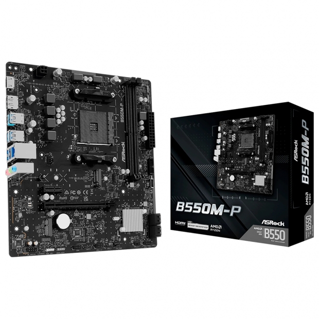 Anúncio: MB AM4 ASROCK B550M-P DDR4/HDMI/DP