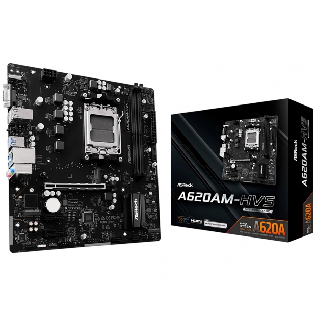 Anúncio: MB AM5 ASROCK A620AM-HVS DDR5/HDMI/VGA